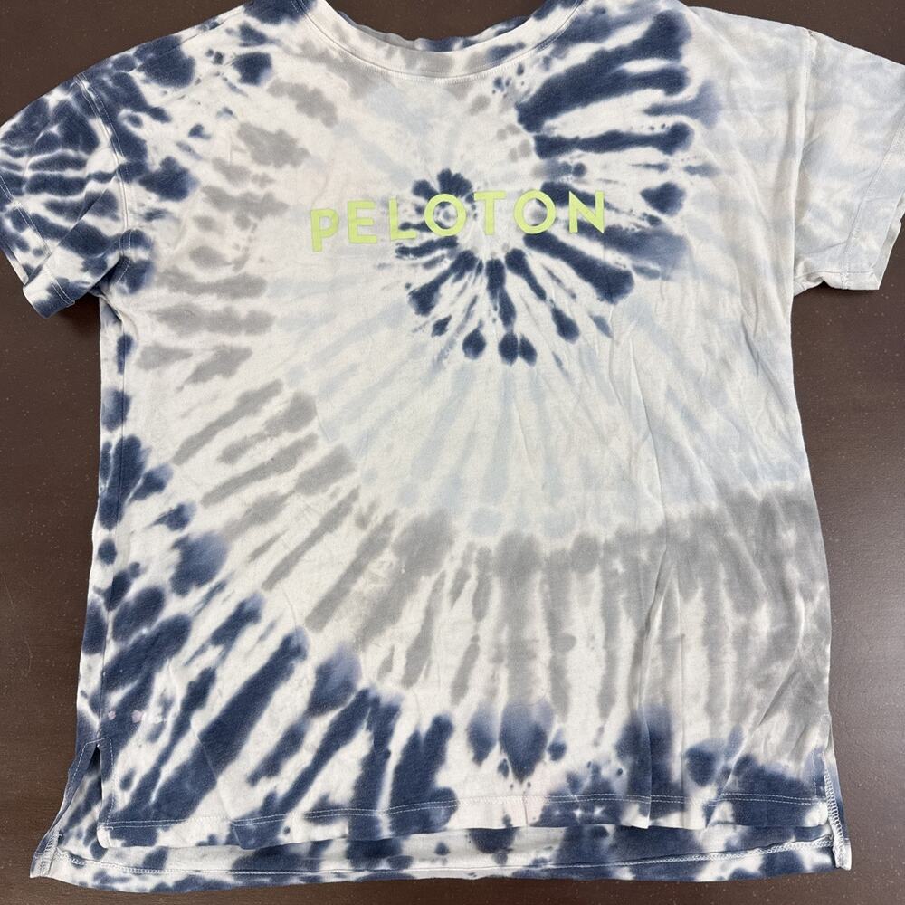 Peloton Tie-dye Women’s Tee T Shirt Athletic Fitness Cycling Bicycle Medium